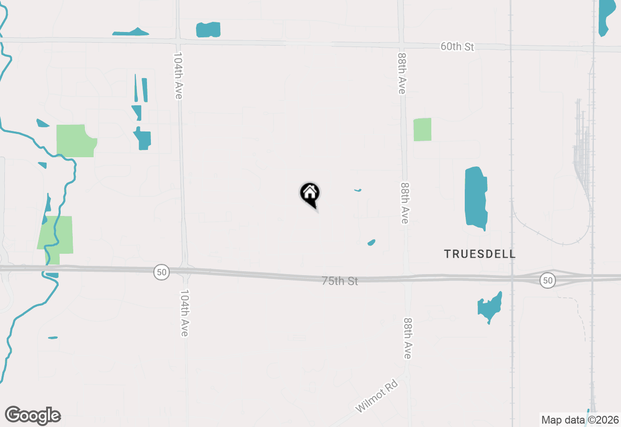 Map of 9422 71st St, Kenosha, WI 53142