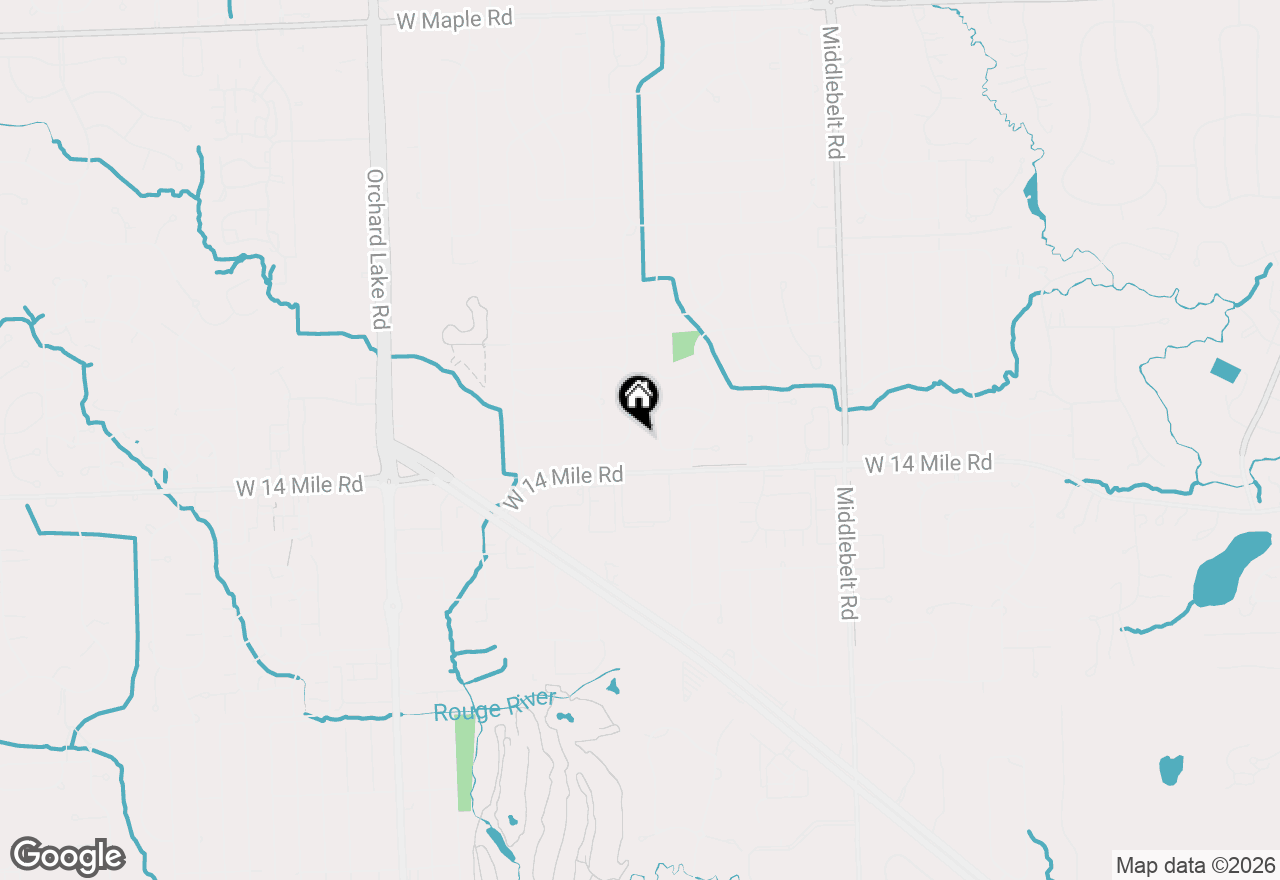 Map of 7371 Edinborough, West Bloomfield, MI 48322