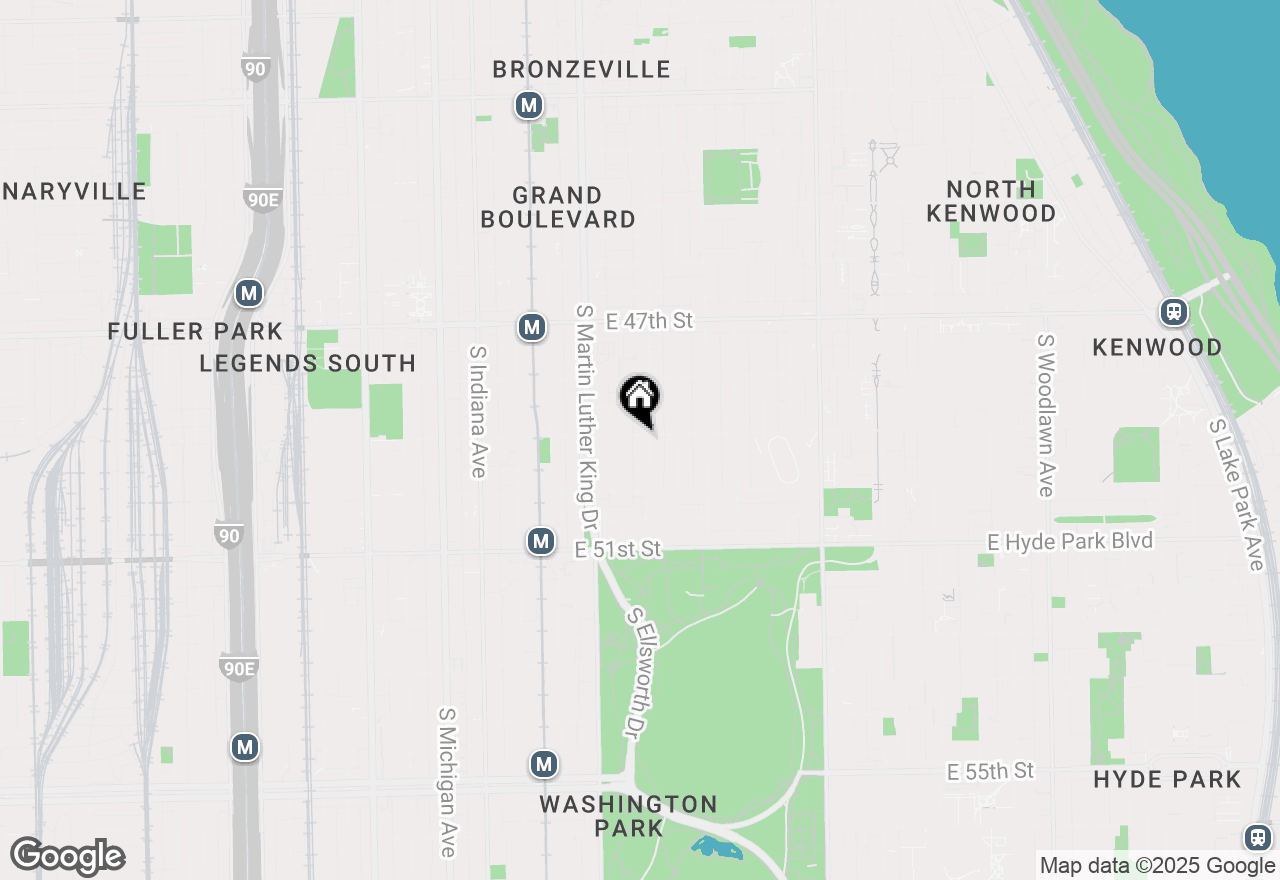 Map of 4900 S Vincennes Avenue #3, Chicago, IL 60615