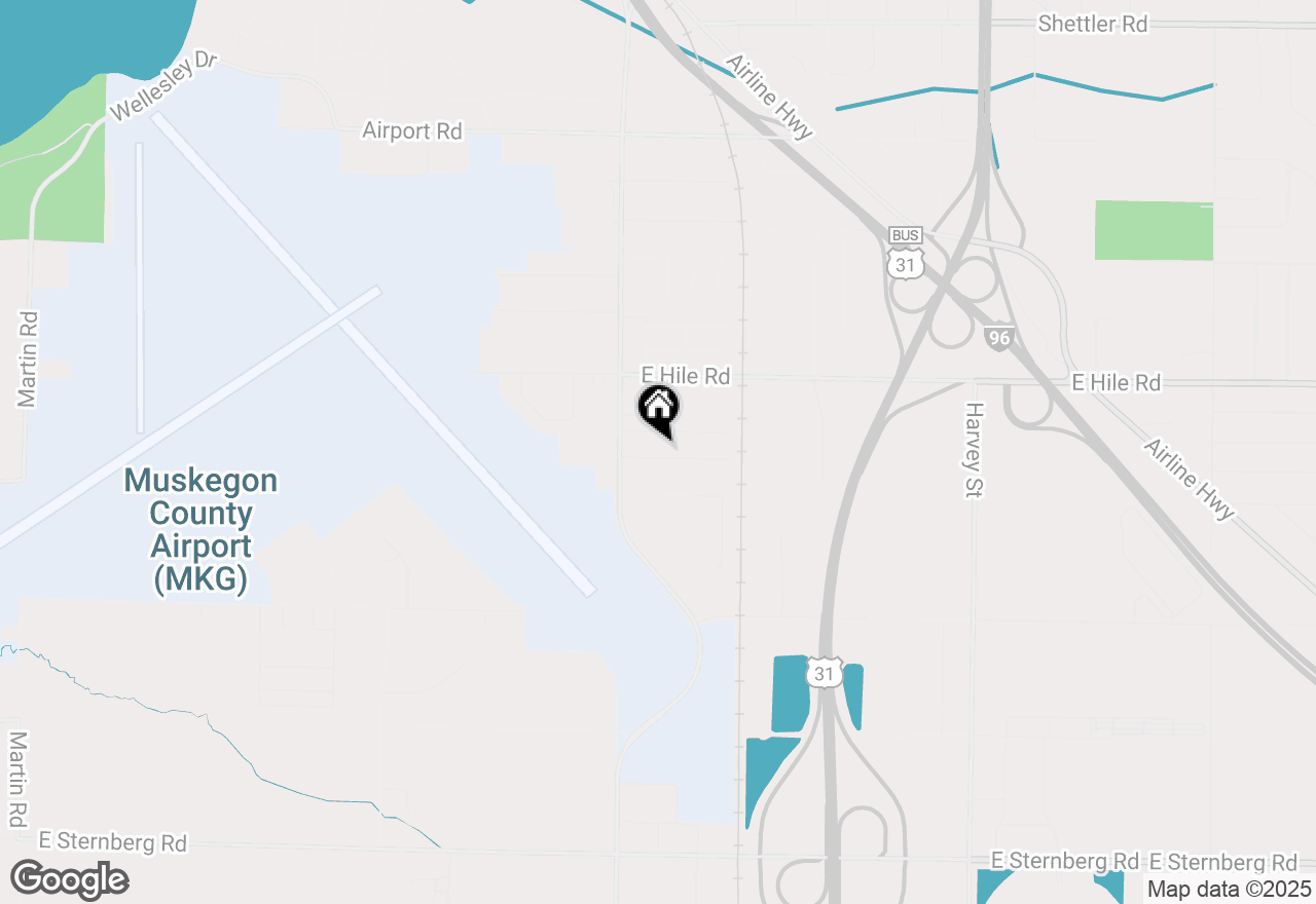 Map of 1070 Bellway Avenue, Norton Shores, MI 49441