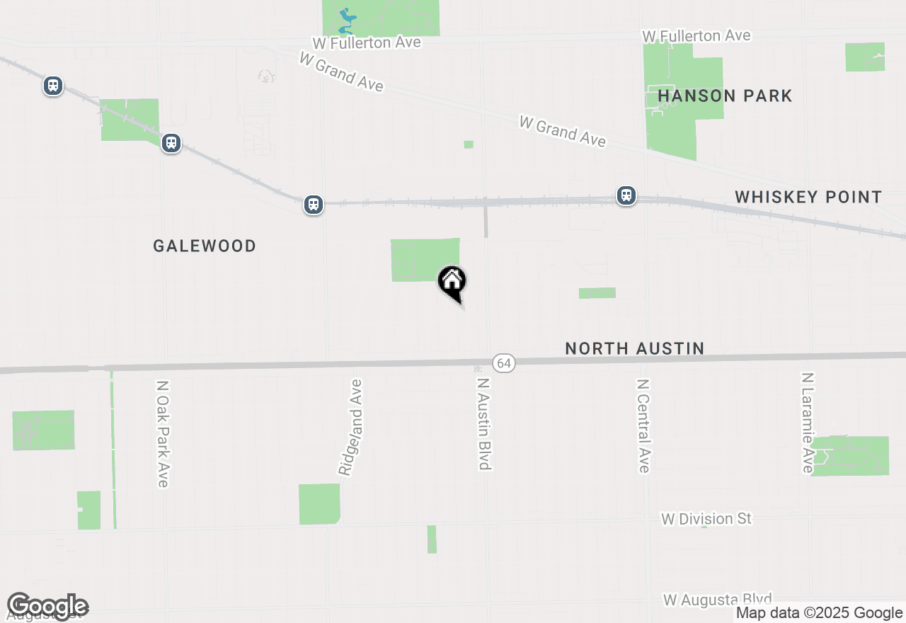 Map of 1715 N Meade Avenue, Chicago, IL 60639