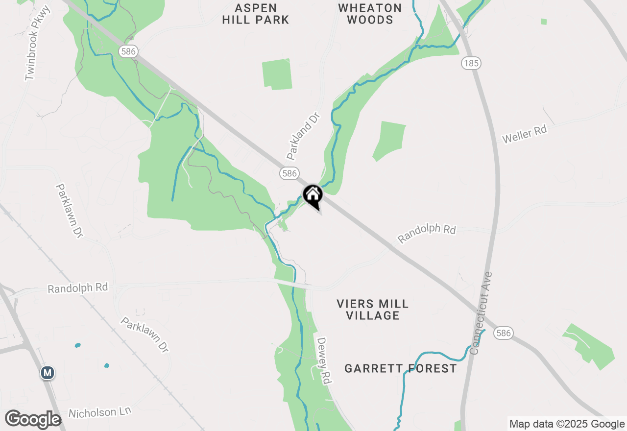 Map of 12317 Middle Road, Silver Spring, MD 20906
