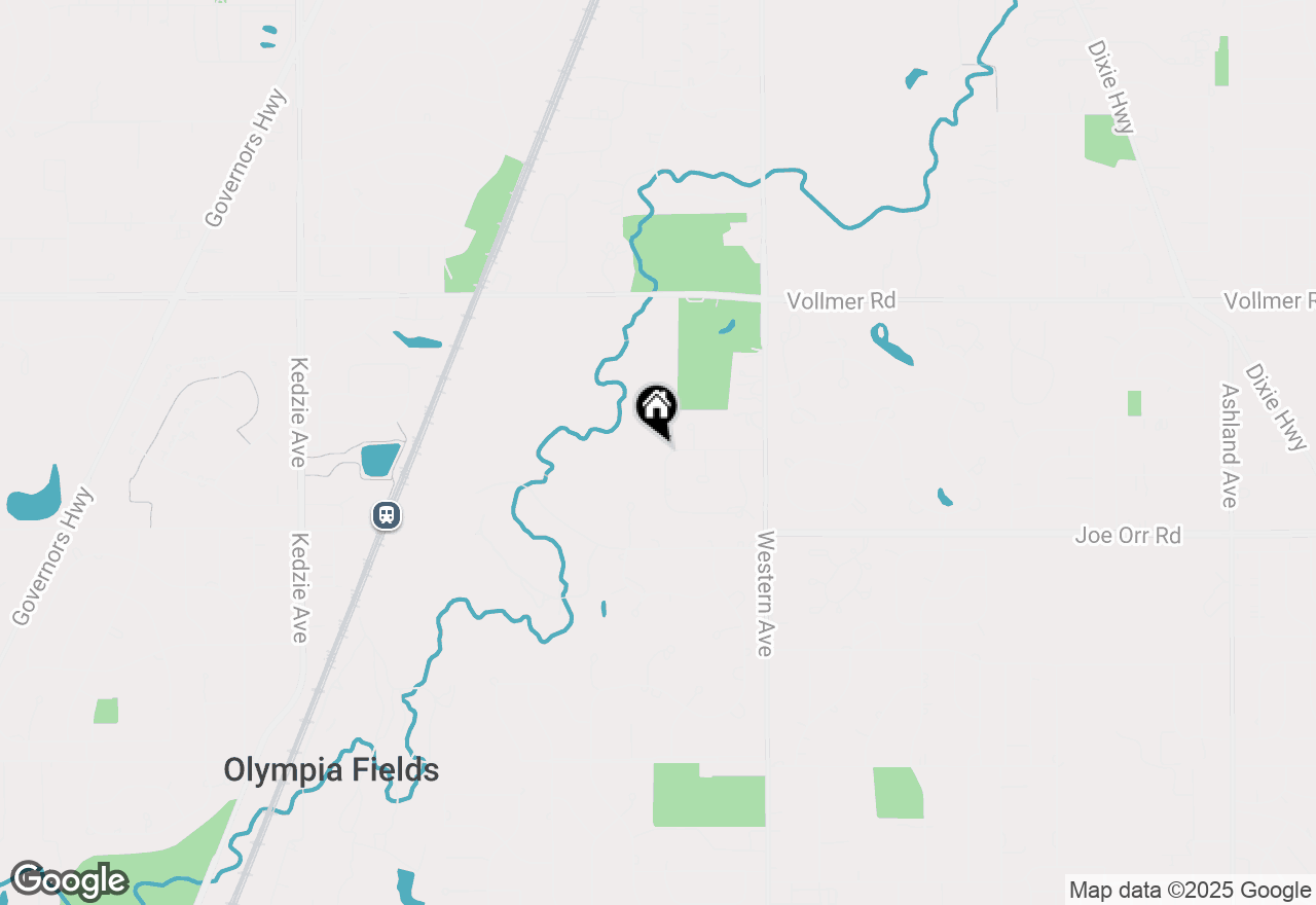 Map of 20120 Saint Andrews Drive, Olympia Fields, IL 60461