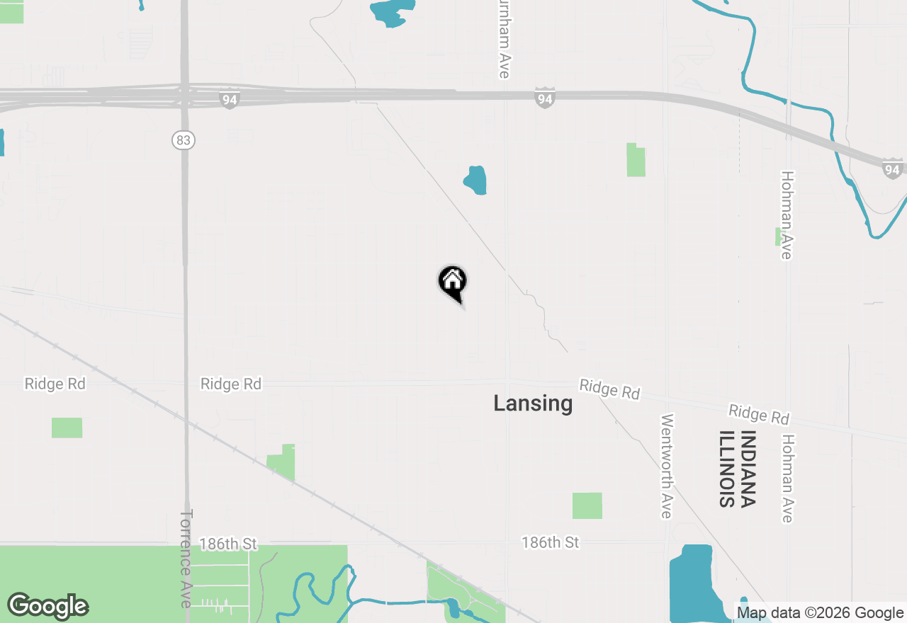 Map of 18013 Park Avenue, Lansing, IL 60438