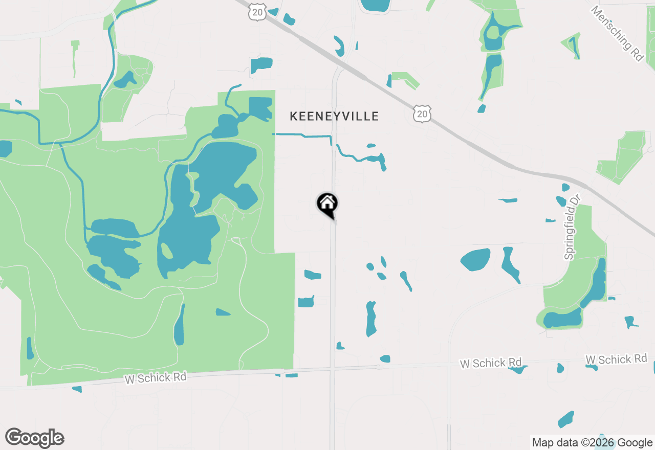 Map of 308 Chesapeake Lane, Bloomingdale, IL 60108