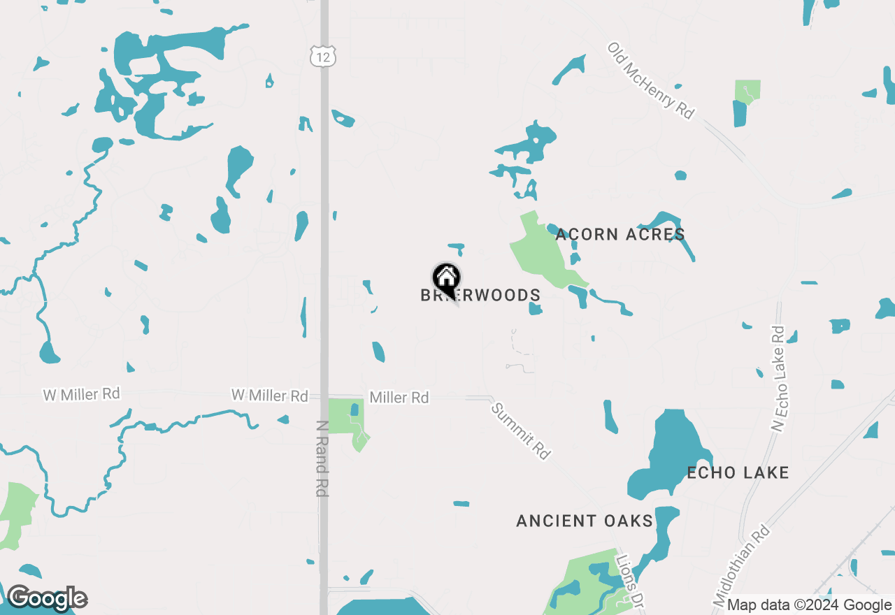 Map of 8 Tanglewood Lane, Hawthorn Woods, IL 60047