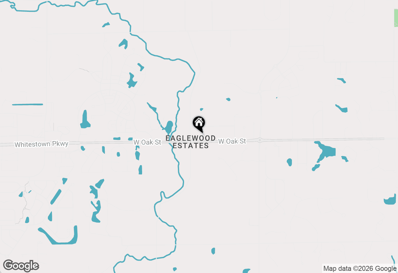 Map of 8050 W Oak Street, Zionsville, IN 46077