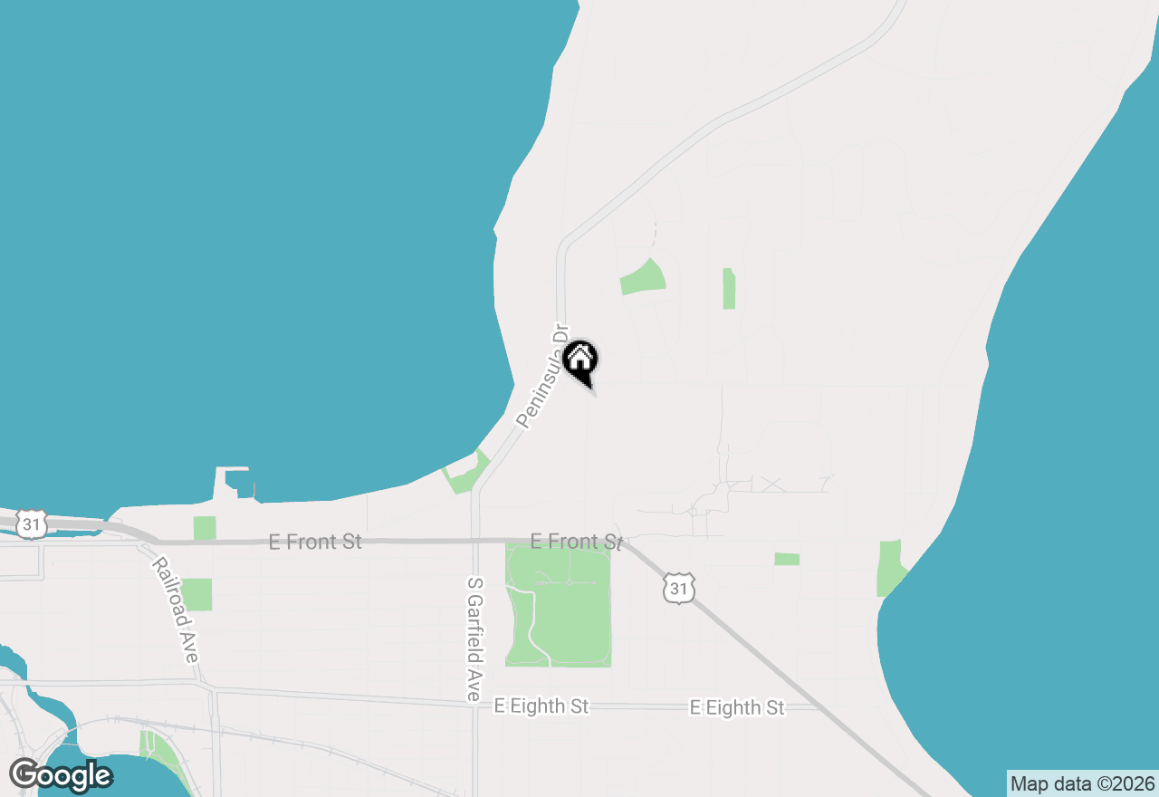 Map of 1237 Milliken Drive, Traverse City, MI 49686