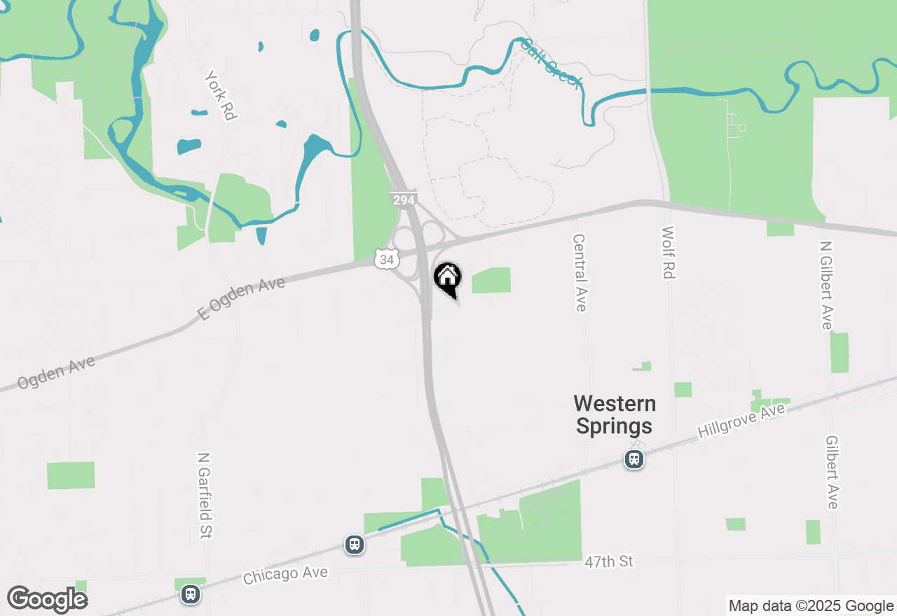 Map of 3976 Western Avenue, Western Springs, IL 60558