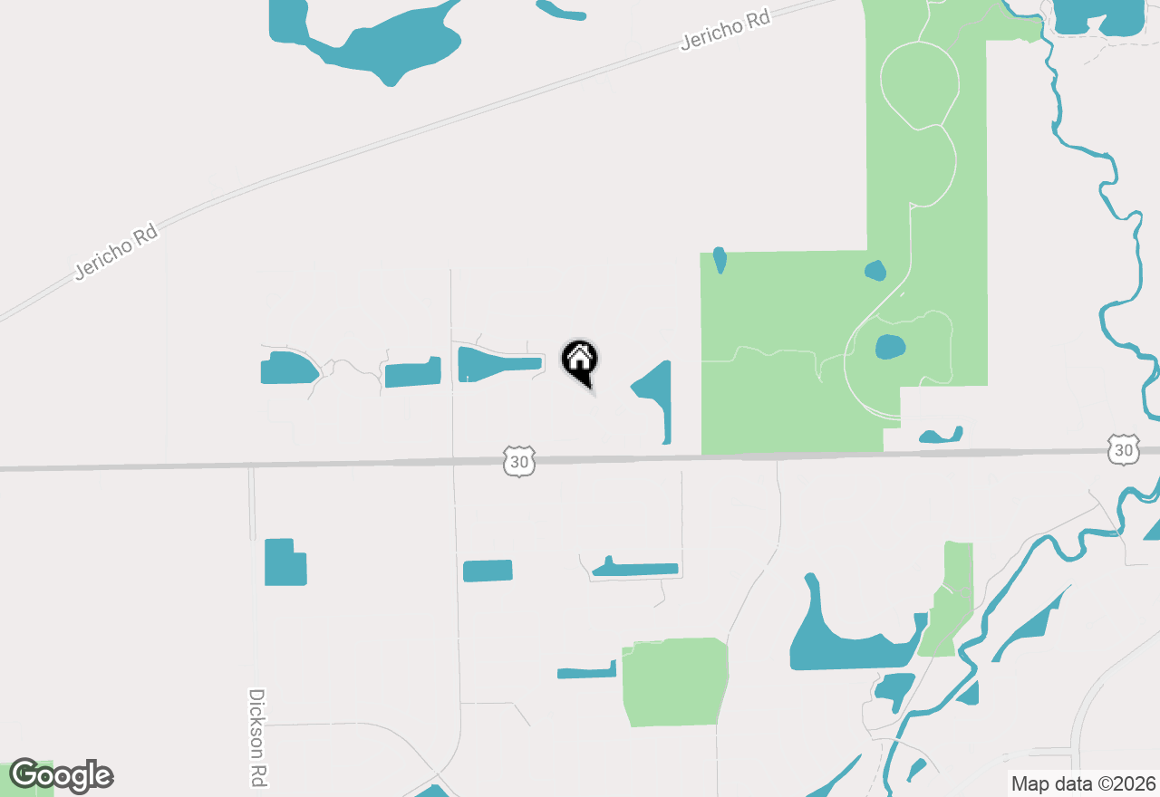 Map of 1989 Waverly Way, Montgomery, IL 60538