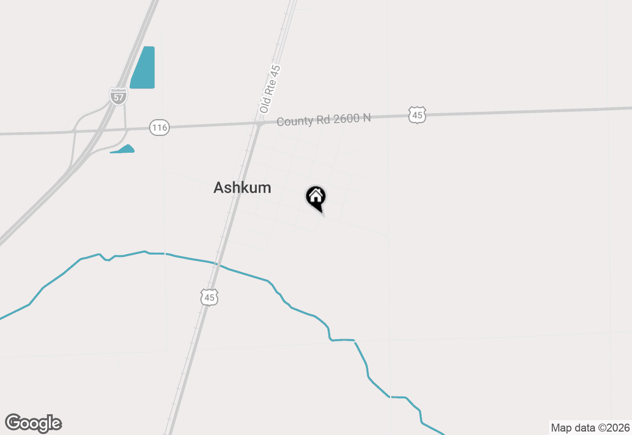 Map of 410 E Main Street, Ashkum, IL 60911