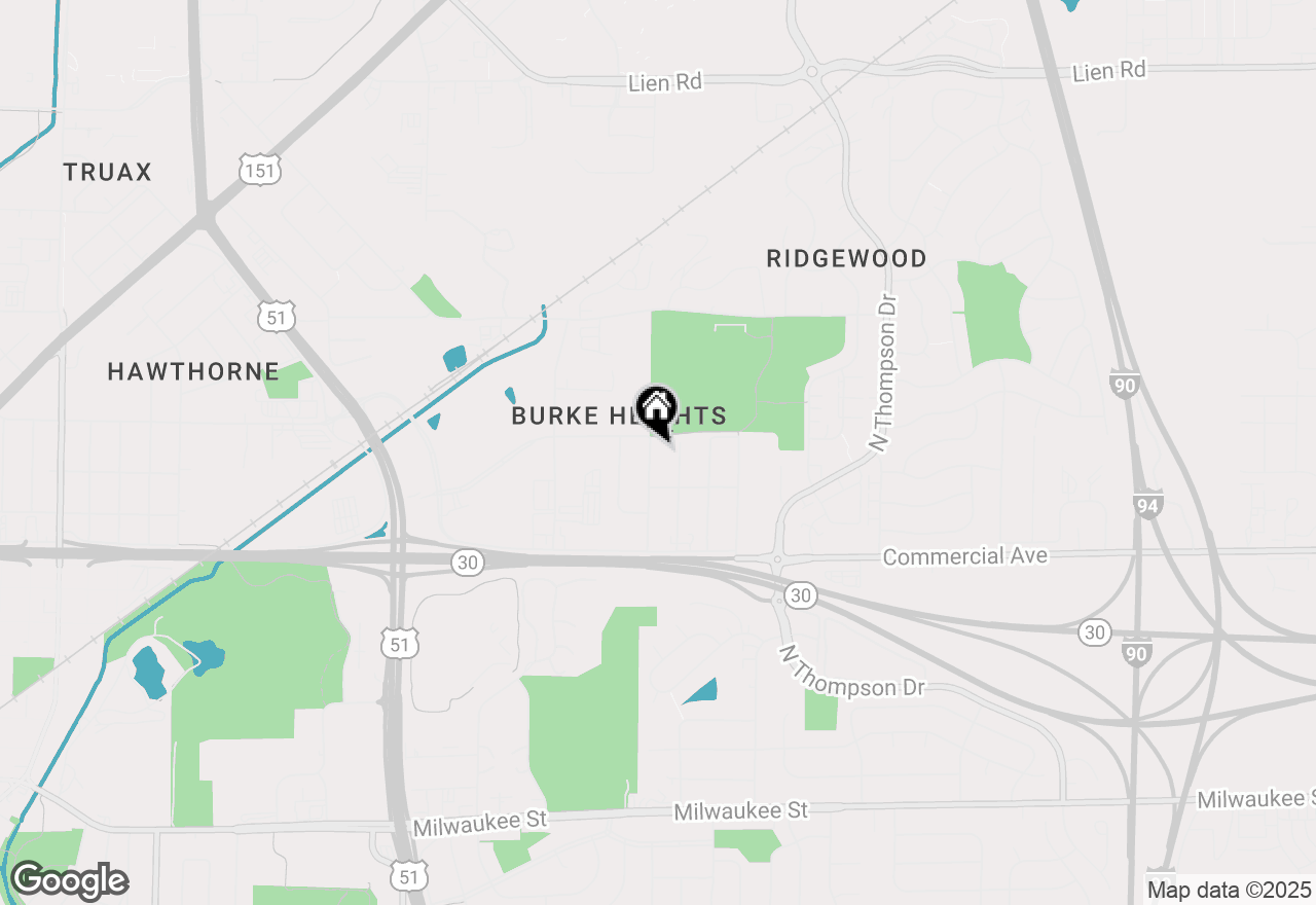 Map of 817 Ziegler Road, Madison, WI 53714