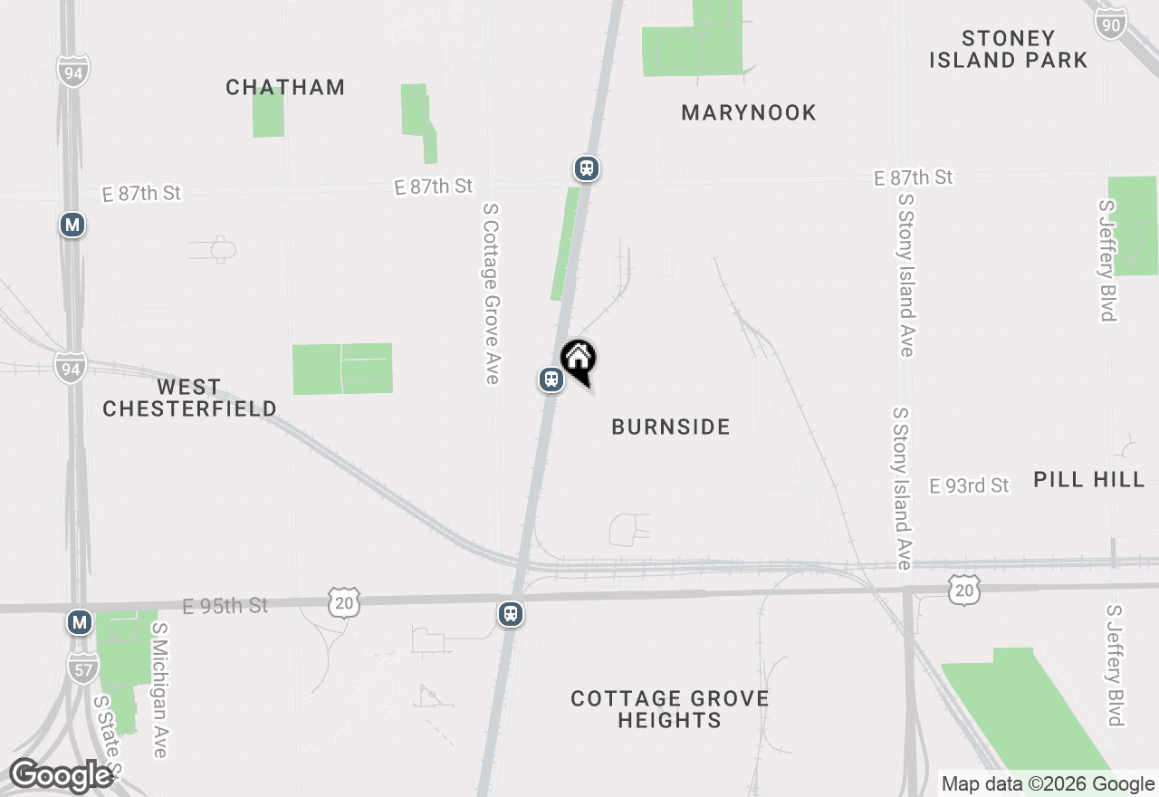 Map of 9105 S Drexel Avenue, Chicago, IL 60619