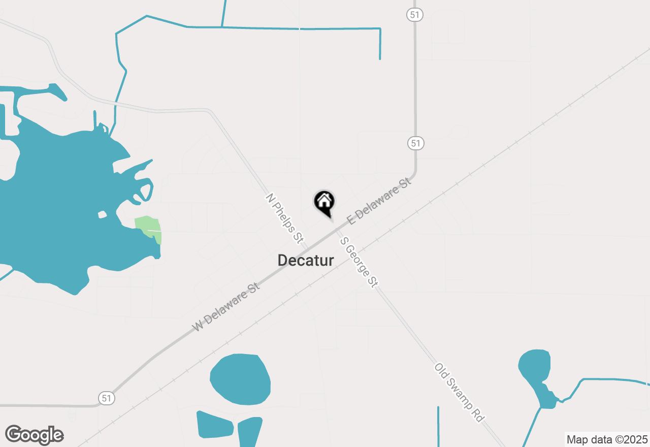 Map of 120 E Saint Marys Street, Decatur, MI 49045