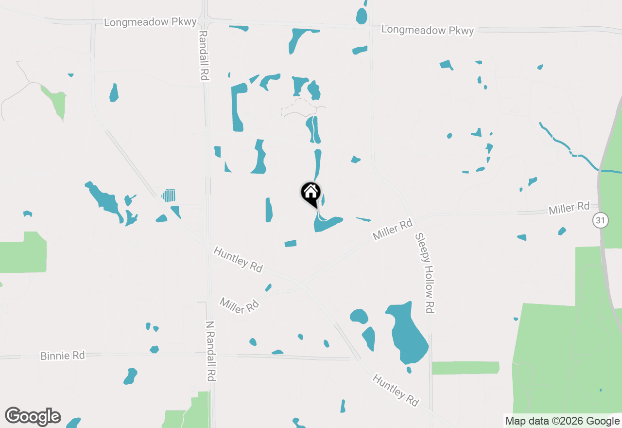 Map of 6806 Highgate Road, Carpentersville, IL 60110