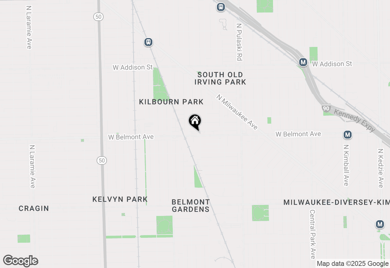 Map of 4230 W Belmont Avenue, Chicago, IL 60641