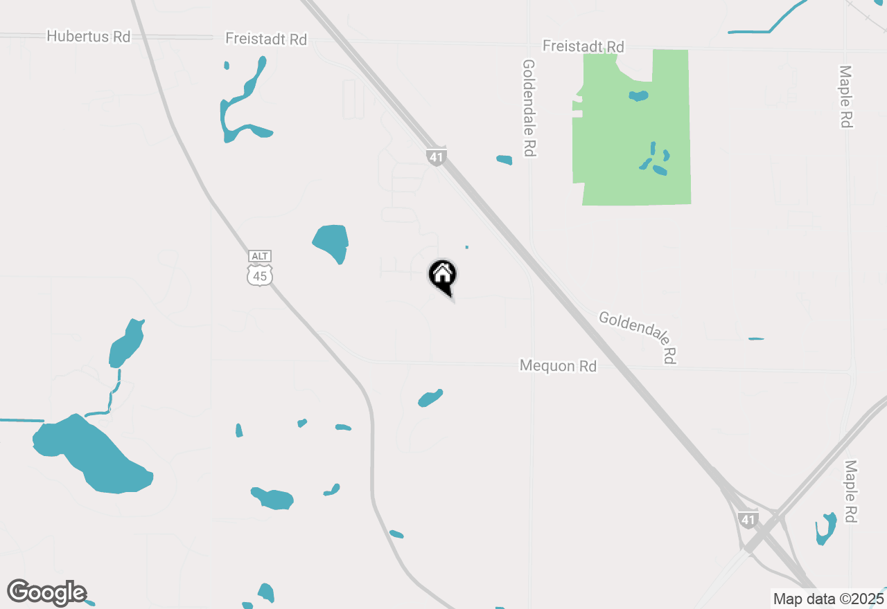 Map of W209N11352 Reger Ct, Germantown, WI 53022