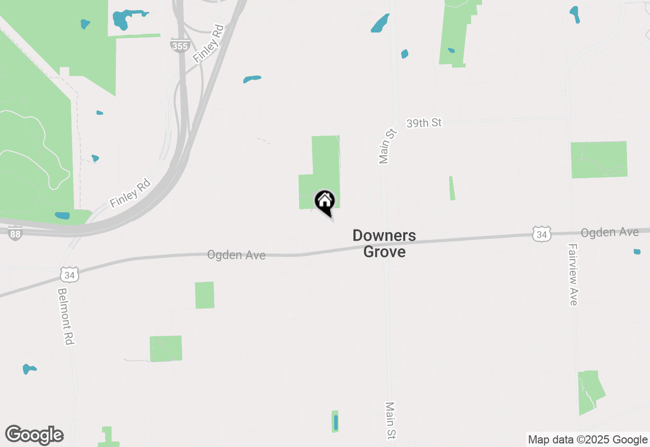 Map of 4043 Saratoga Avenue #D221, Downers Grove, IL 60515