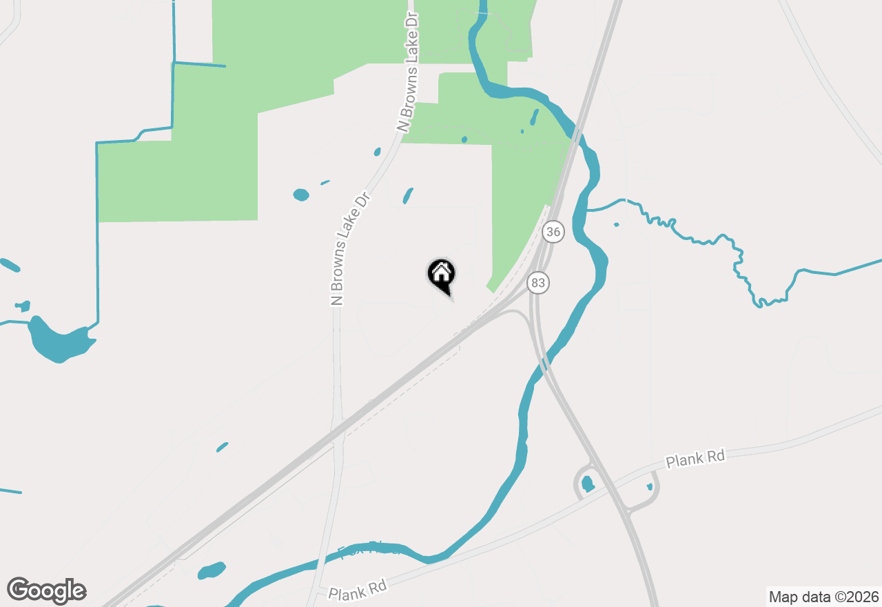 Map of 225 Ridge Line Rd, Burlington, WI 53105