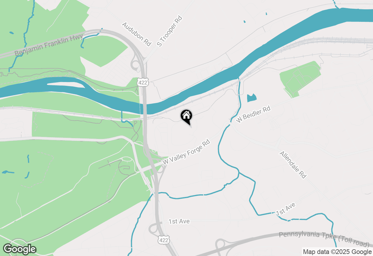 Map of 10211 Valley Forge Circle #211, King Of Prussia, PA 19406