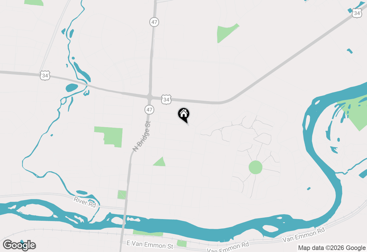 Map of 432 Landmark Avenue, Yorkville, IL 60560
