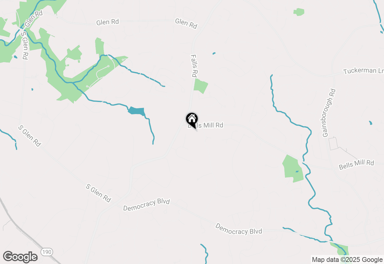 Map of 21 Nantucket Court, Potomac, MD 20854