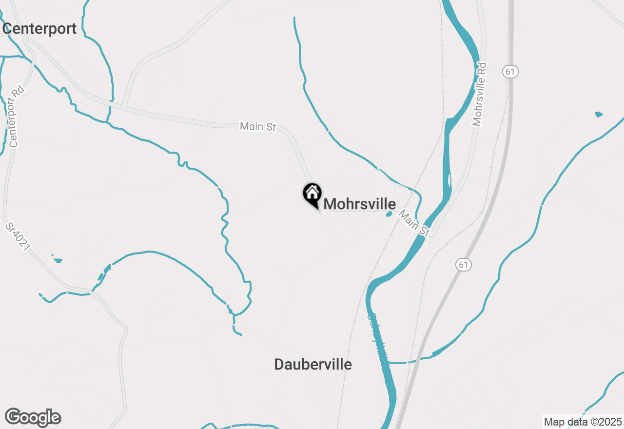 Map of 52 Pear Road #3RD FLOOR BARN, Mohrsville, PA 19541