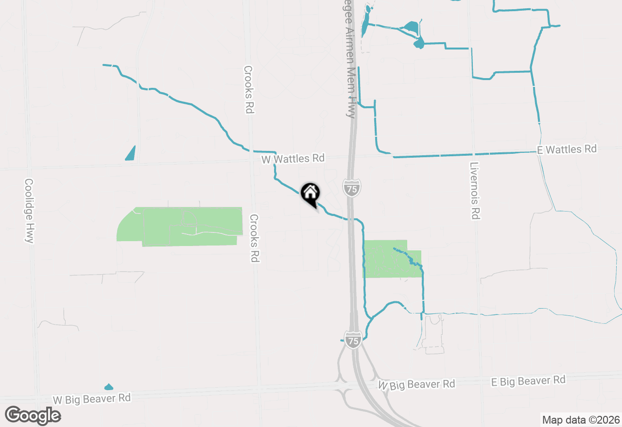 Map of 756 Palermo, Troy, MI 48084