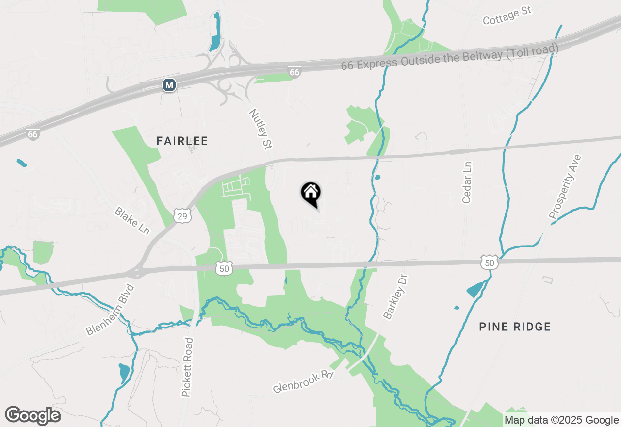 Map of 3056 Covington Street, Fairfax, VA 22031