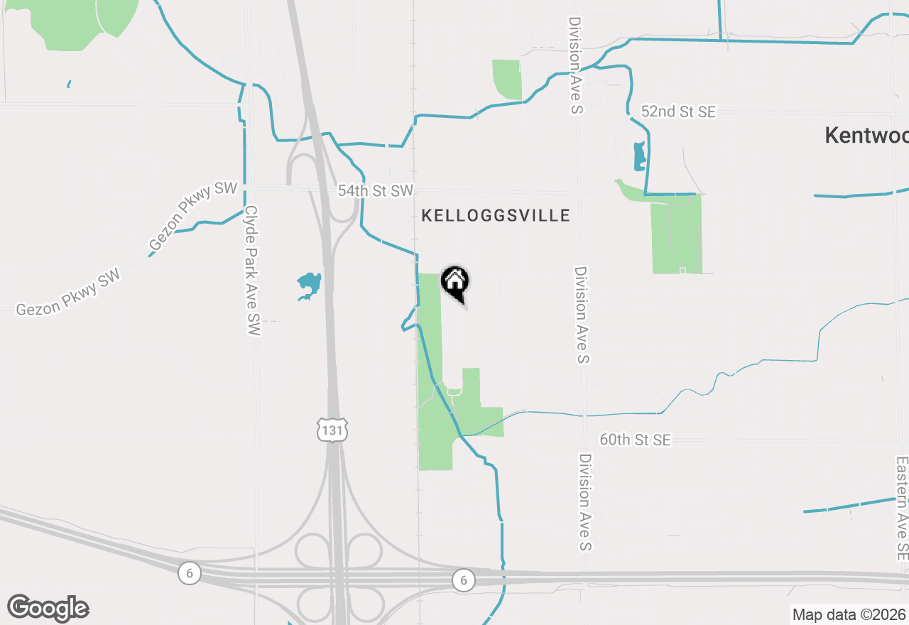 Map of 5657 Averill Avenue Sw, Grand Rapids, MI 49548