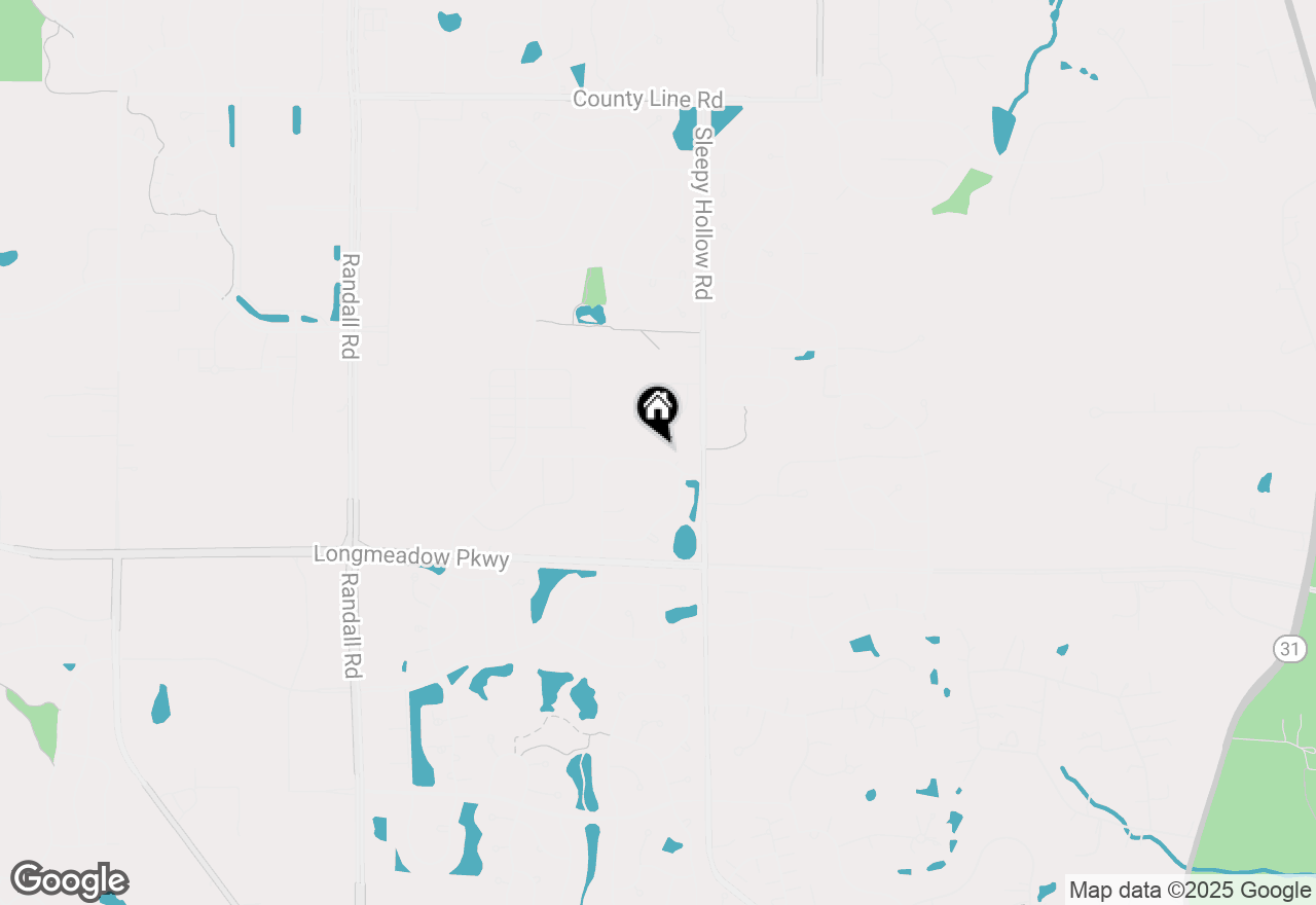 Map of 2212 Barrett Dr, Algonquin, IL 60102