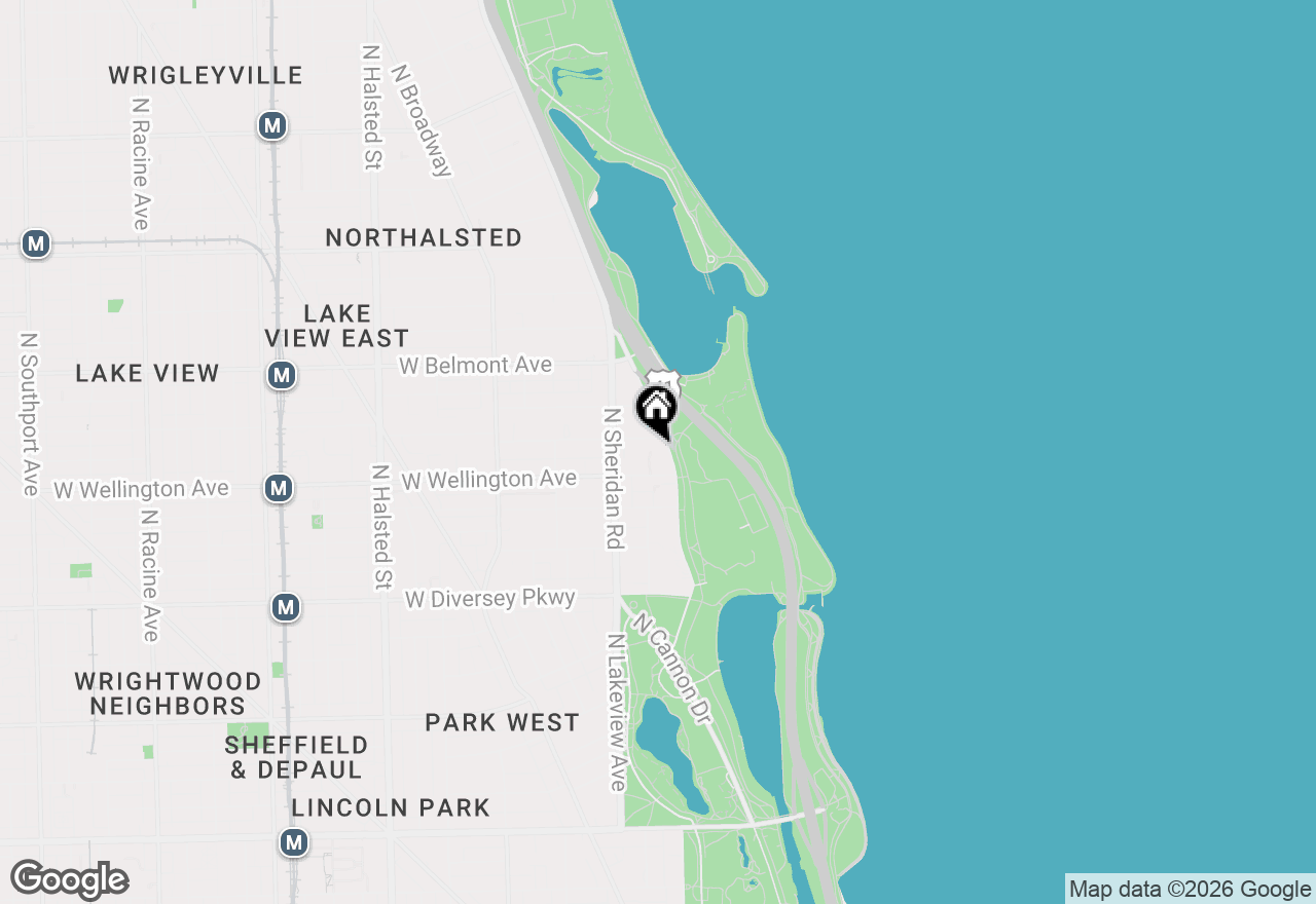 Map of 3026 N Lake Shore Drive, Chicago, IL 60657