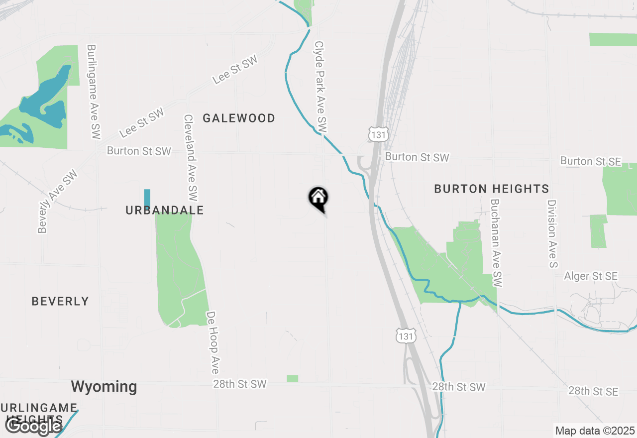 Map of 2220 Banner Court Sw #1, Wyoming, MI 49509