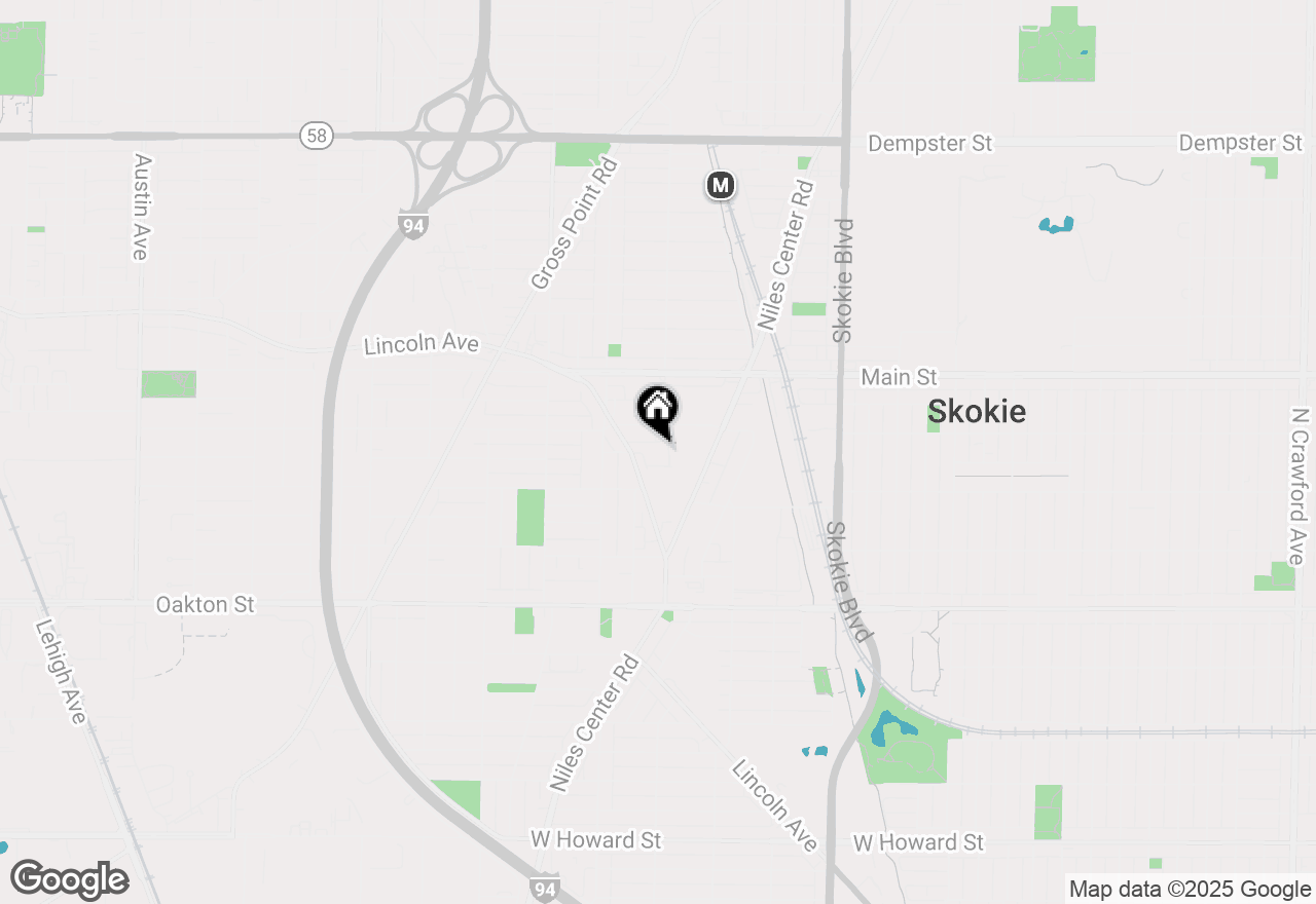 Map of 5105 Madison Street #312, Skokie, IL 60077