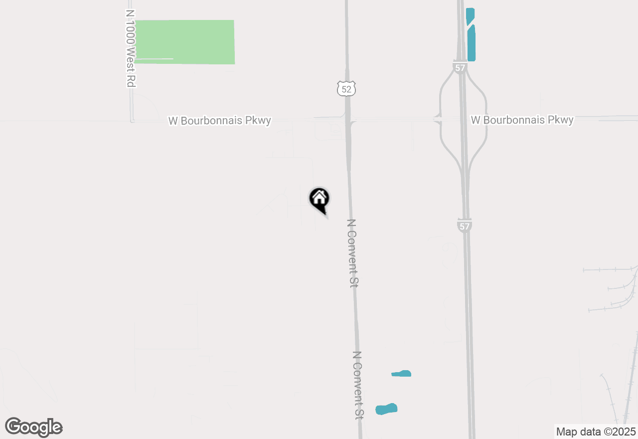 Map of 5542 Hearthside Drive, Bourbonnais, IL 60914