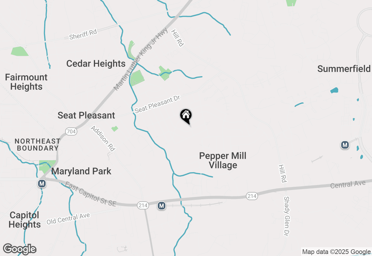 Map of 6609 Clinglog Street, Capitol Heights, MD 20743