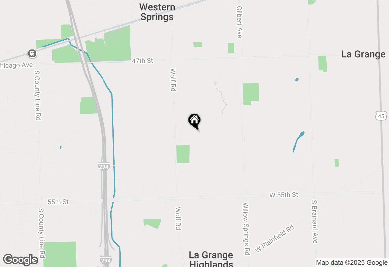 Map of 5100 Ellington Avenue, Western Springs, IL 60558