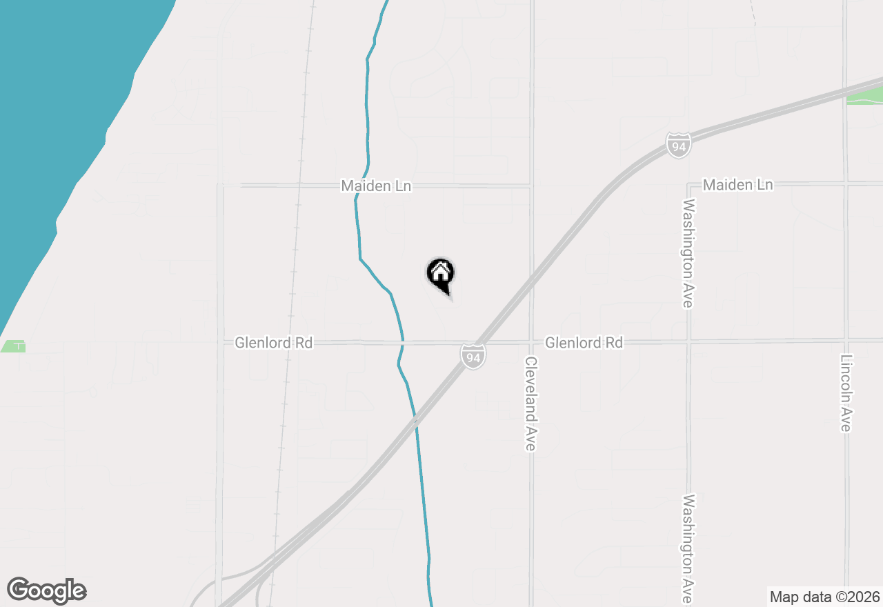 Map of 4001 Fox Woods Road, St. Joseph, MI 49085