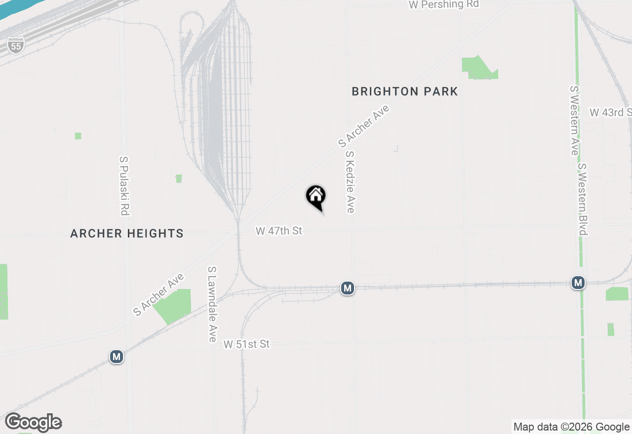 Map of 4633 S Christiana Avenue, Chicago, IL 60632