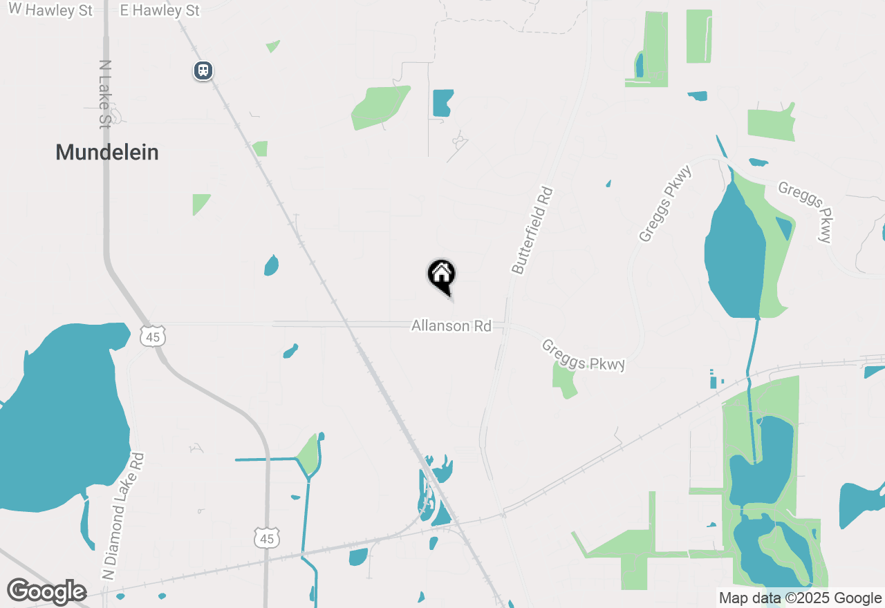 Map of 1230 Allanson Road, Mundelein, IL 60060