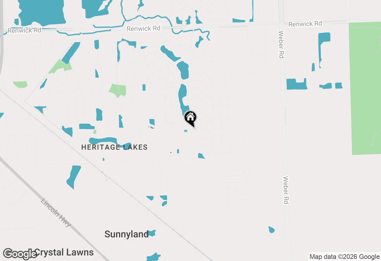Map of 16516 Buckner Pond Way, Crest Hill, IL 60403