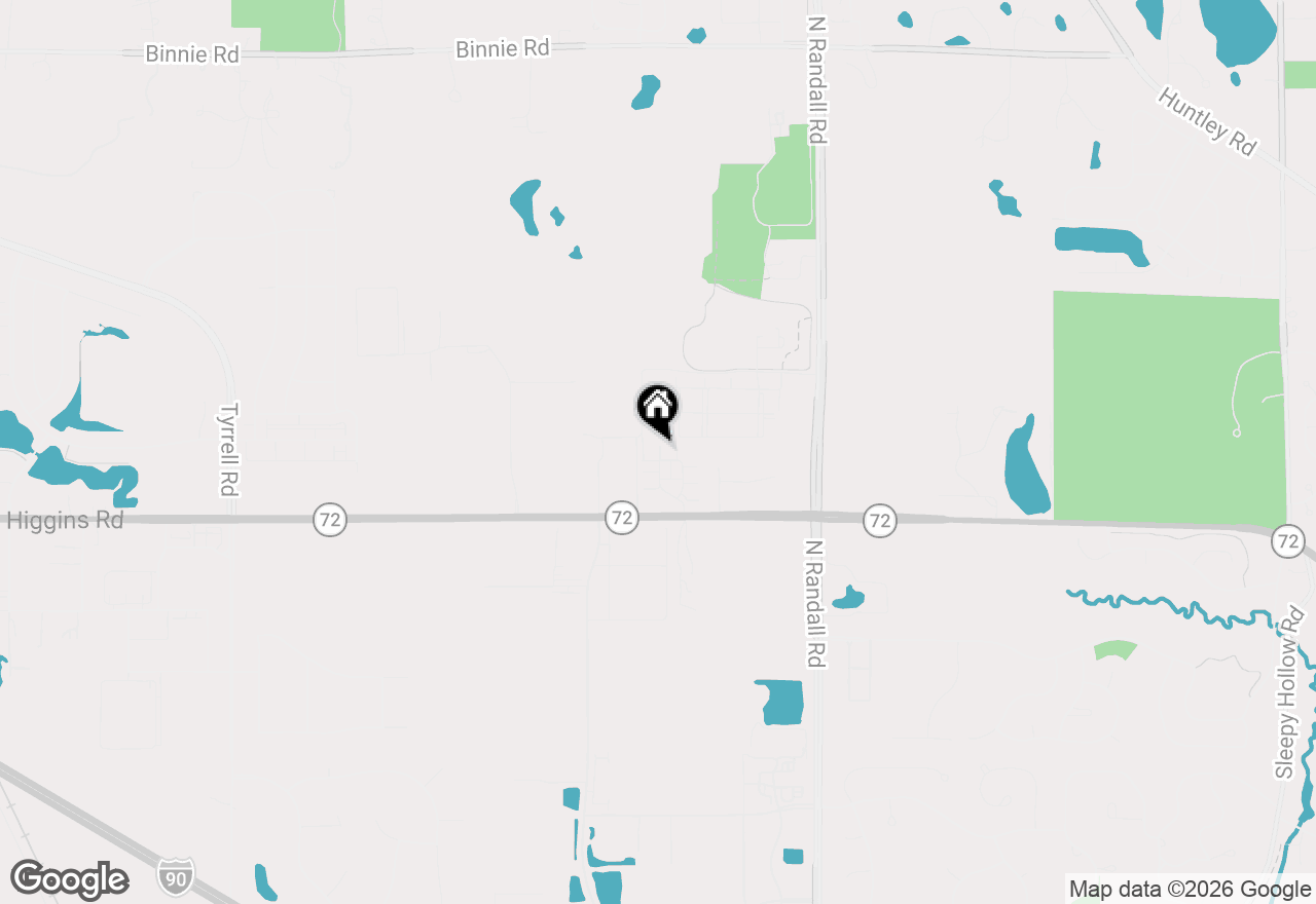 Map of 333 Settlers Place, West Dundee, IL 60118