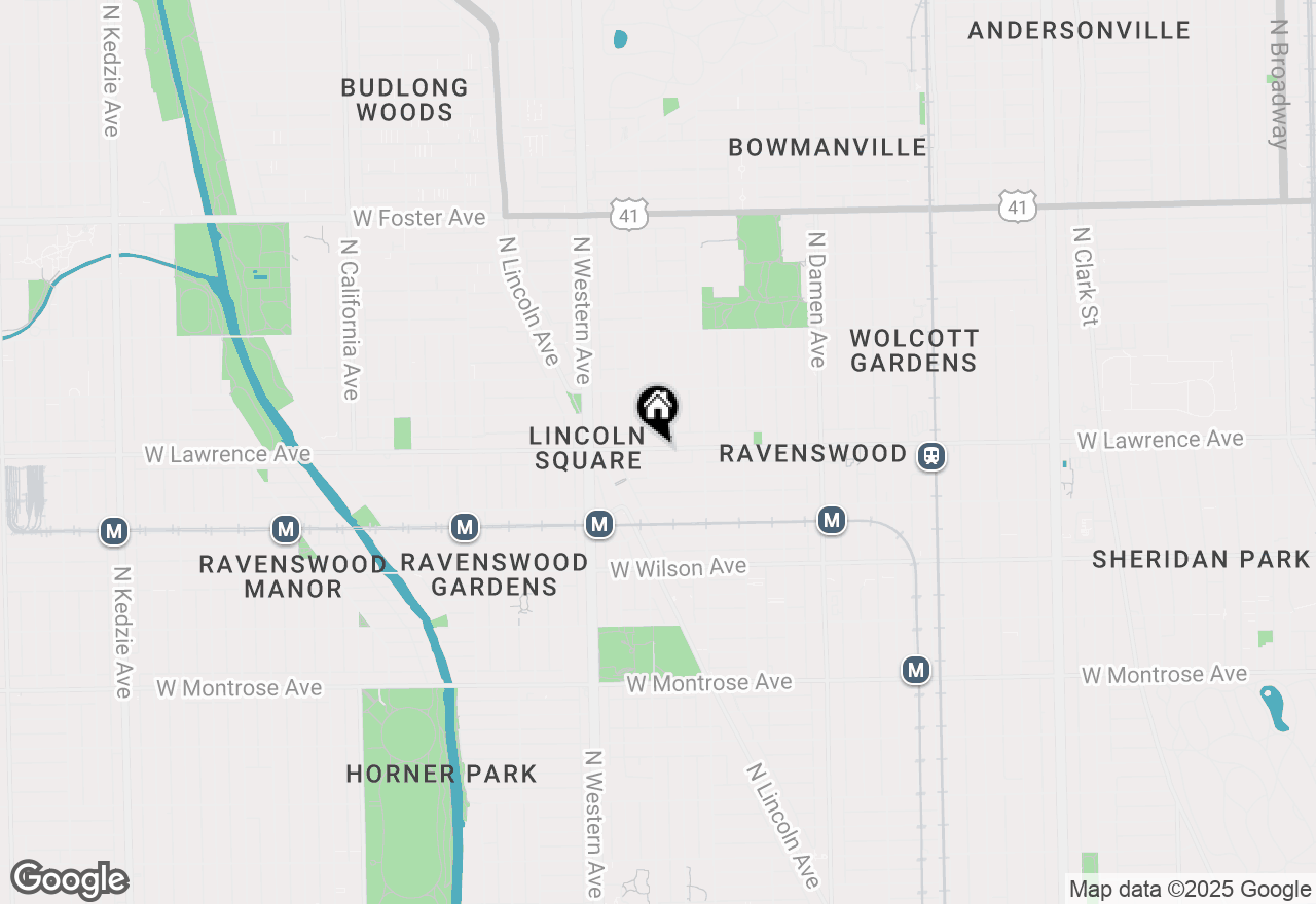 Map of 2247 W Lawrence Avenue #401, Chicago, IL 60625