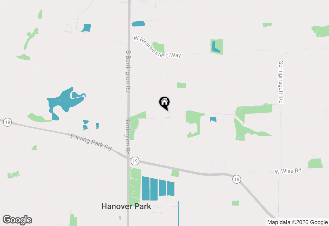 Map of 7777 Ramsgate Circle S, Hanover Park, IL 60133