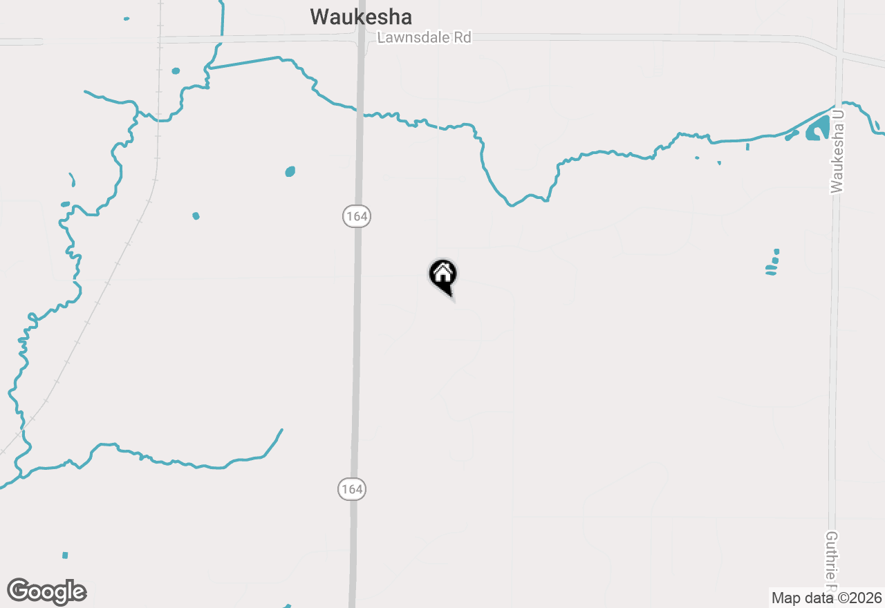 Map of S54W23710 Maple Hill Ct, Waukesha, WI 53189