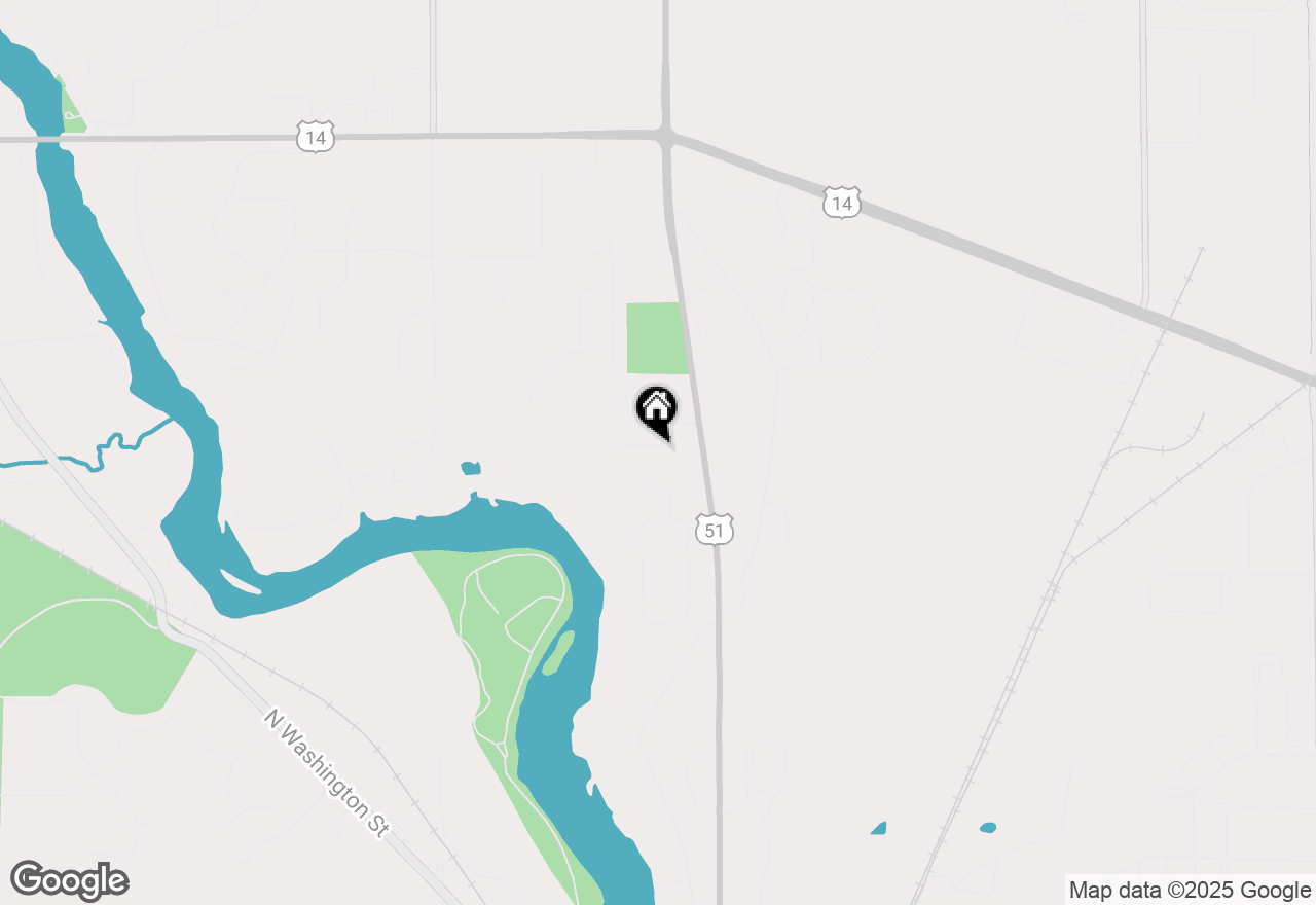 Map of 1633 Hemmingway Court, Janesville, WI 53545