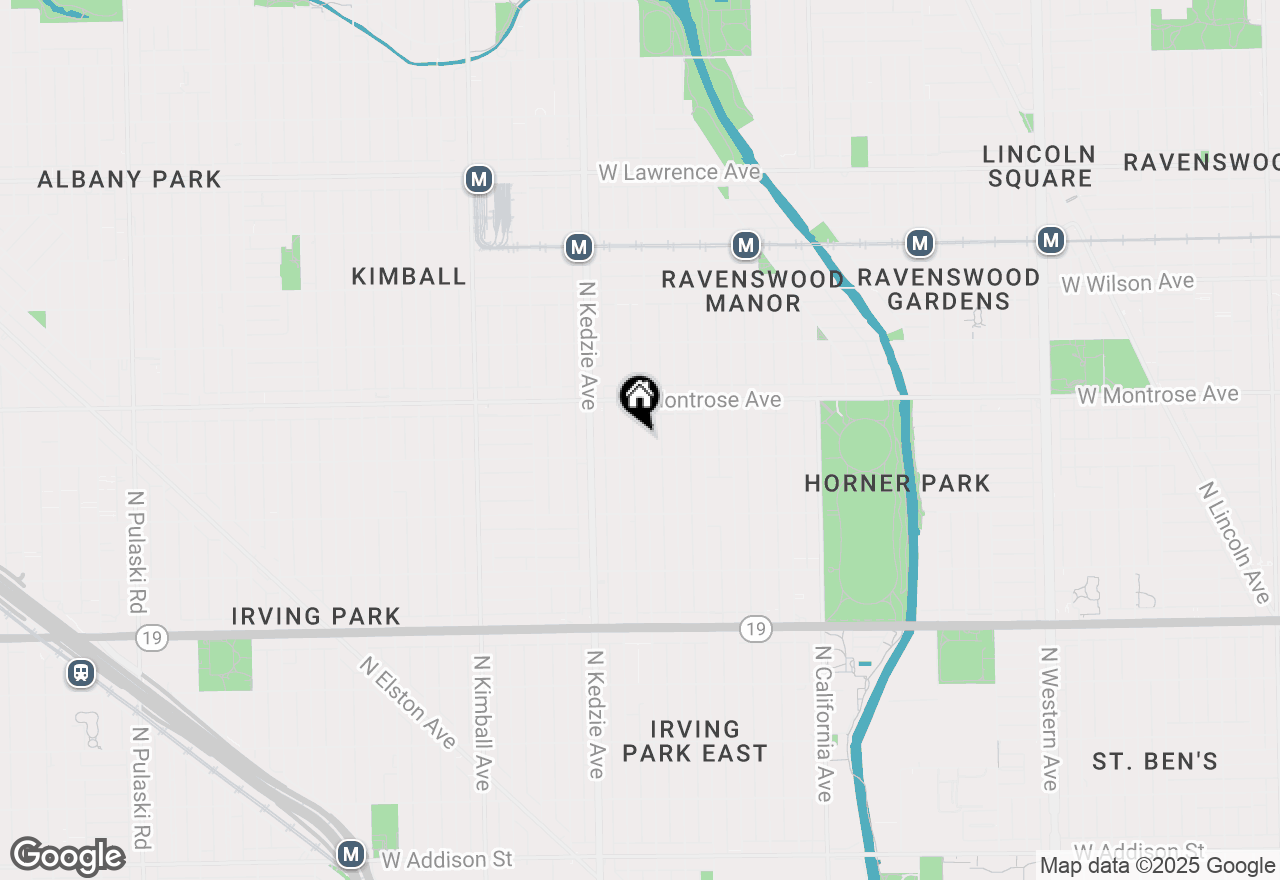 Map of 4316 N Albany Avenue #1, Chicago, IL 60618