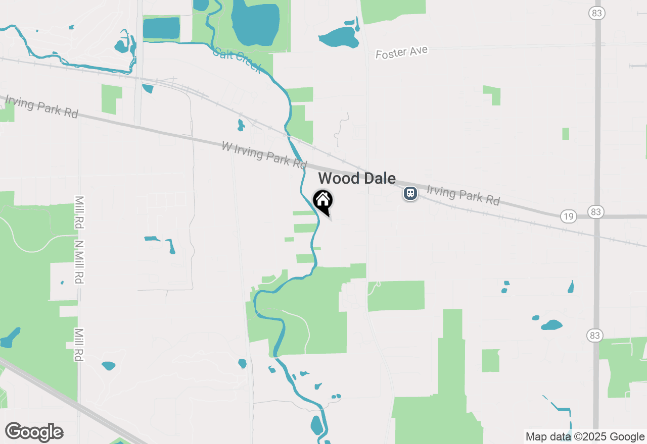 Map of 216 Edgebrook Road, Wood Dale, IL 60191