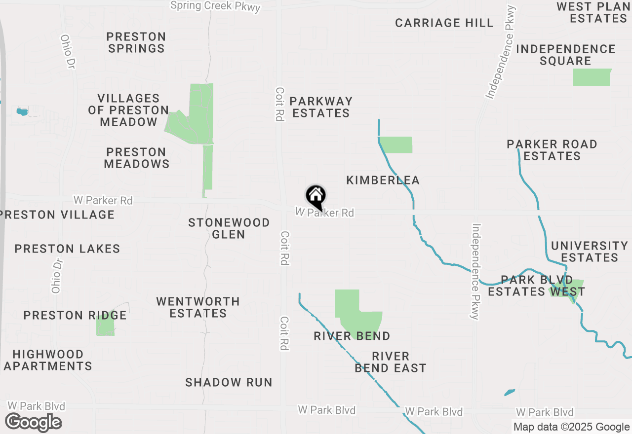 Map of 3825 Saddlehead Drive, Plano, TX 75075