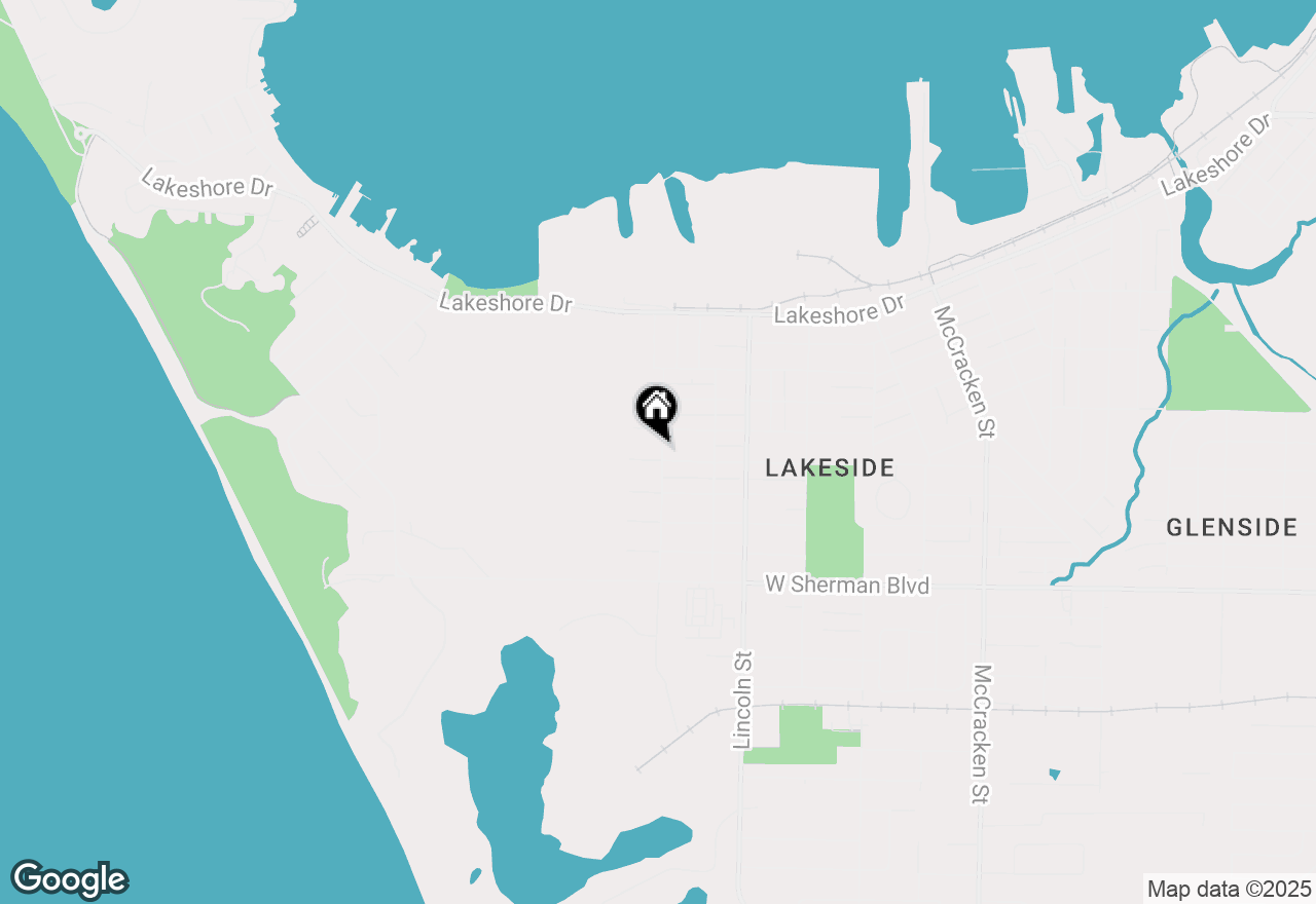 Map of 2550 Crozier Avenue, Muskegon, MI 49441